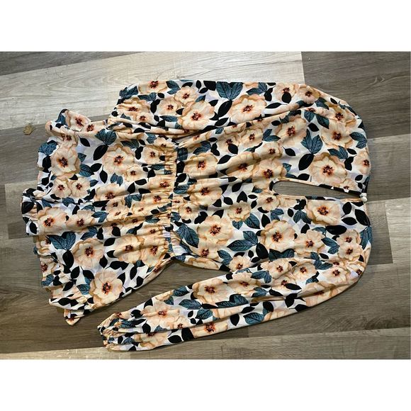 Show Me Your Mumu Steel Magnolia Longsleeve Romper, Size Large - Picture 6 of 8